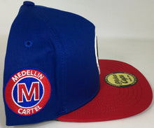 Load image into Gallery viewer, Pablo Escobar Cartel De Medellin Red/Blue Snap Back Adjustable Brand New !!!
