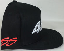 Load image into Gallery viewer, 420 SS Super Stoned Black/White/Burgandy UV Snap Back Adjustable Brand New !!!
