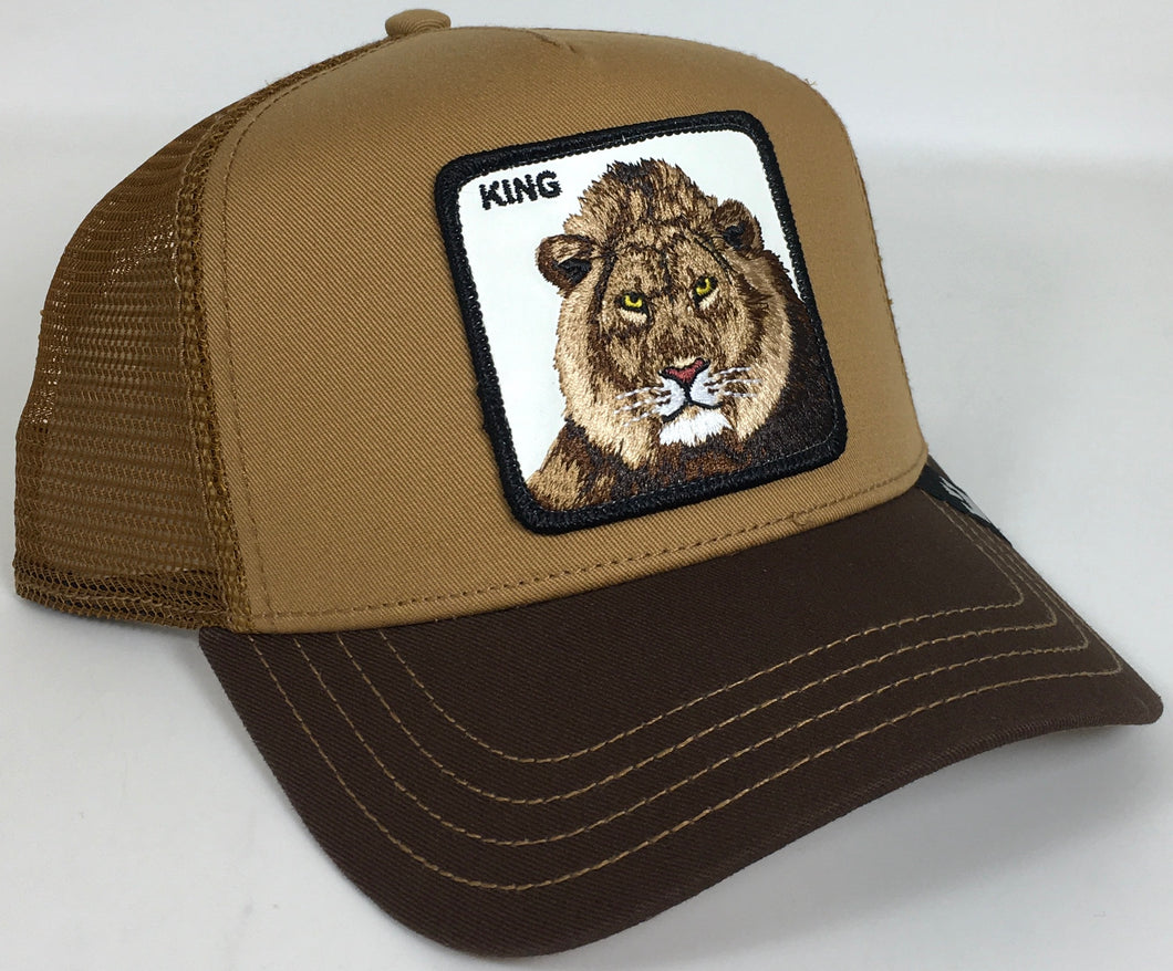 King Goorin Bros Black Snap Brown Adjustable Brand New Ships Now !!!