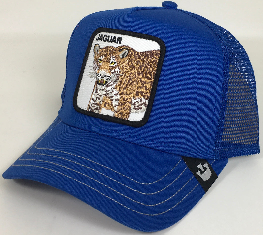 Jaguar Goorin Bros Blue Snap Back Adjustable Brand New Ships Now !!!