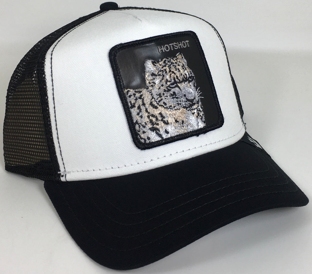 Hotshot Goorin Bros White/Black Snap Back Adjustable Brand New Ships Now !!!
