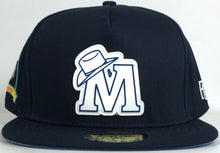 Load image into Gallery viewer, El Mayo Zambada La Mayiza Navy Blue/White Snap Back Adjustable Brand New !!!

