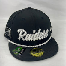 Load image into Gallery viewer, Raiders New Era 1960 fitted hat
