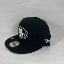Load image into Gallery viewer, San Francisco 49ers black white new era snapback hat 🧢
