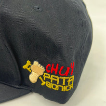 Load image into Gallery viewer, Chuy patabionica all black snapback hat 🧢
