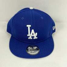 Load image into Gallery viewer, Los Angeles Dodgers royal blue snapback hat gray bottom
