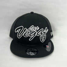 Load image into Gallery viewer, Las Vegas Raiders New Era Truker Style Snapback Hat 🧢

