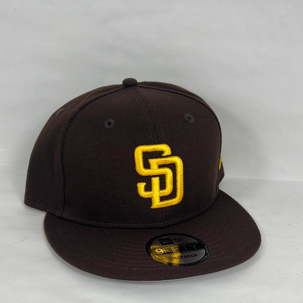 San Diego Padres brown new era snapback hat 🧢