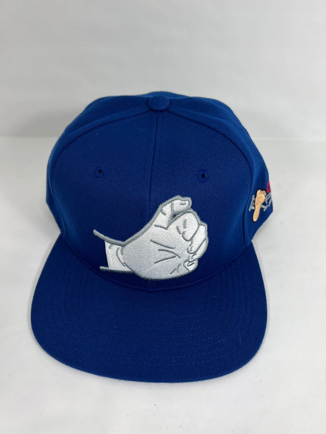 Chuy patabionica blue white snapback hat