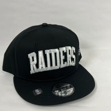Load image into Gallery viewer, Raiders New Era Snapback Hat 🧢 Gray Bottom
