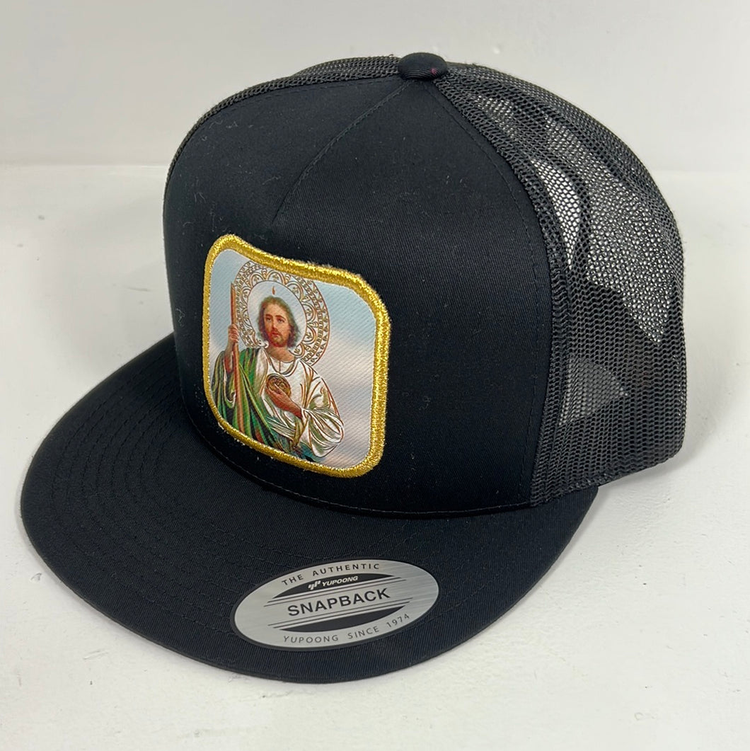 San Judas Truker style snapback hat