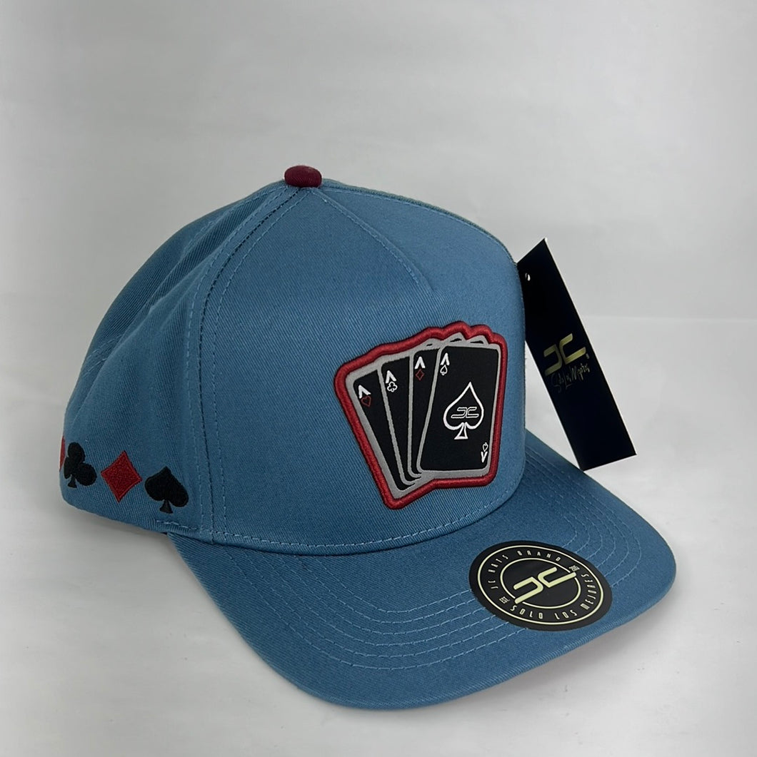 Jc snapback hat poker ♦️