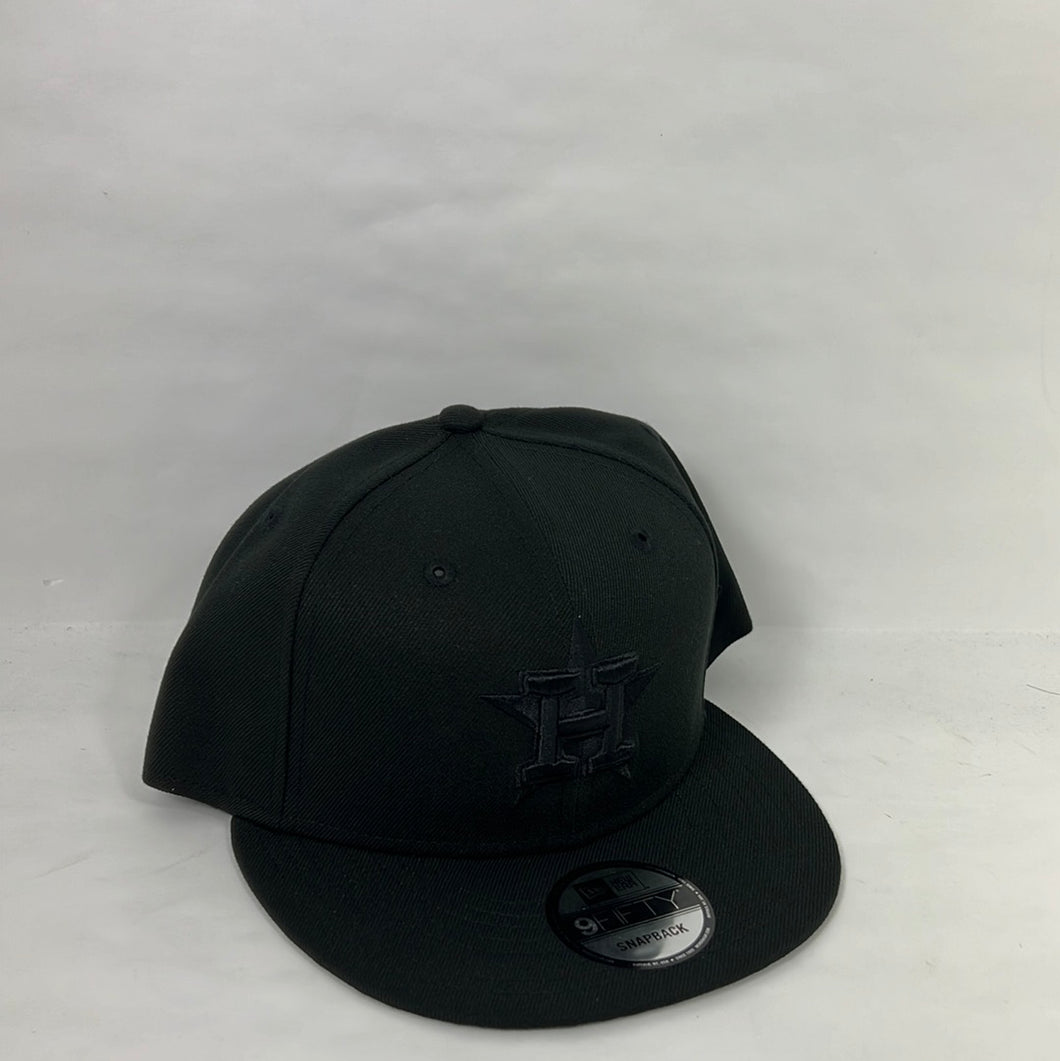 Houston Astros New Era Snapback Hat 🧢 Gray Bottom