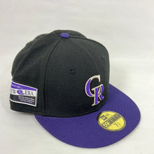 Load image into Gallery viewer, Colorado Rockies New Era Fitted Hat Size 734
