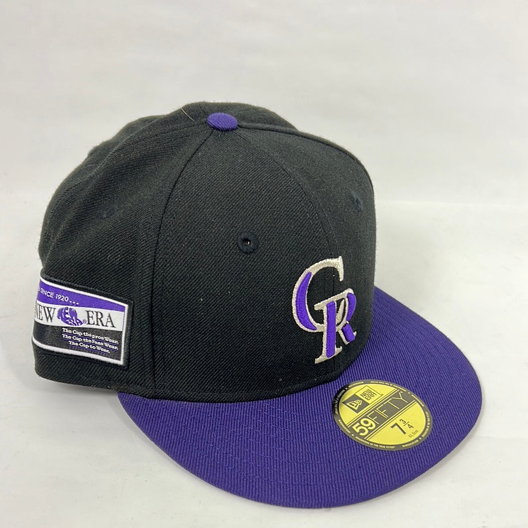 Colorado Rockies New Era Fitted Hat Size 734