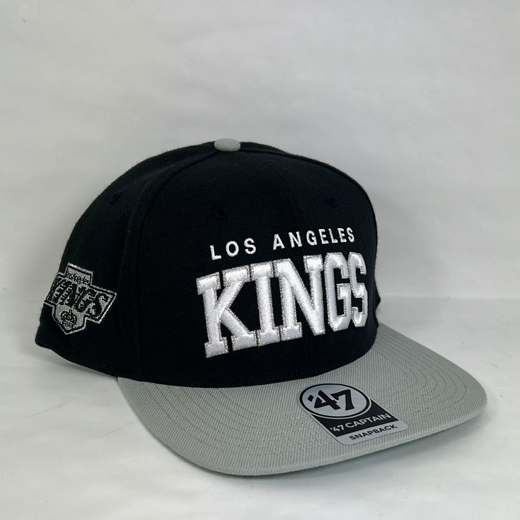 Los Angeles kings 47 captain snapback hat