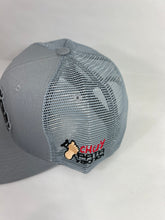 Load image into Gallery viewer, Chuy patabionica gray black snapback hat 🧢
