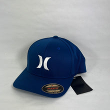 Load image into Gallery viewer, Hurley Flexfit Size L/XL blue white
