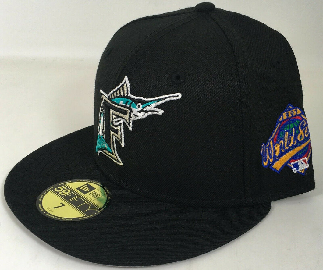 Florida Marlins New Era 59FIFTY Fitted 1997 World Series Side Patch Brand New !