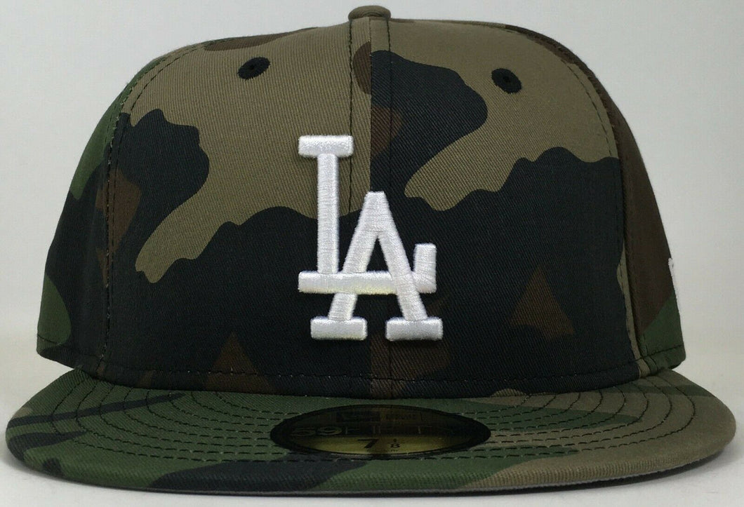 Los Angeles Dodgers camouflage/White New Era 59FIFTY Fitted Brand New !!!