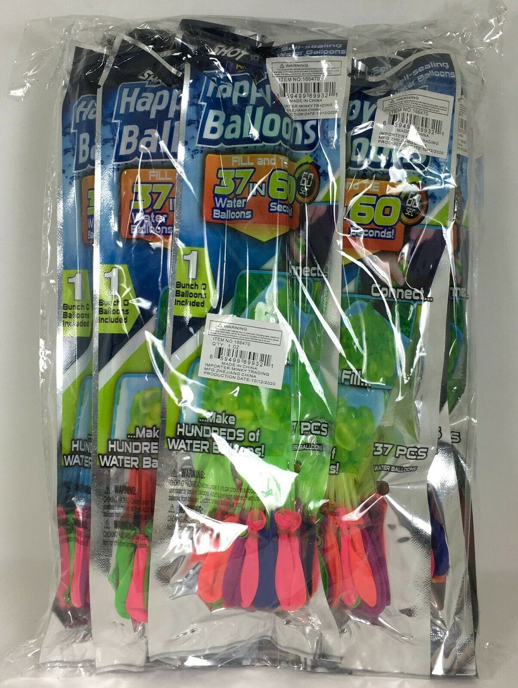 Water Balloons (444 PCS WATER BALLOONS) Multi Color Brand New Ships Now !!!