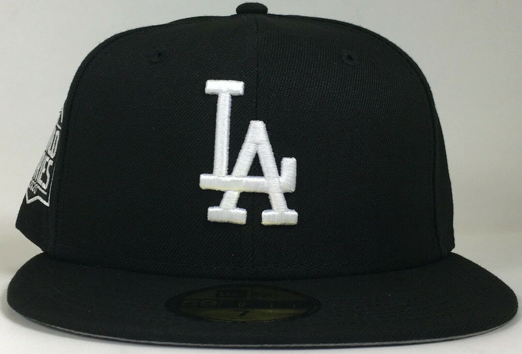 Los Angeles Dodgers World Series 2020 Black/White New Era 59FIFTY Fitted New !!!