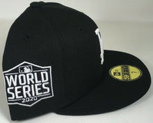 Load image into Gallery viewer, Los Angeles Dodgers World Series 2020 Black/White New Era 59FIFTY Fitted New !!!
