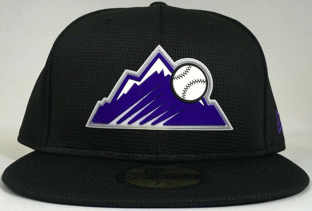 Colorado Rockies 2020 New Era 59FIFTY Fitted Black Brand New Ships Now !!!