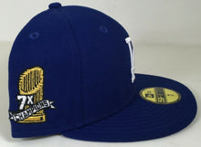 Load image into Gallery viewer, Los Angeles Dodgers 7X Champions 59FIFTY Fitted Classic Blue/White New !!!
