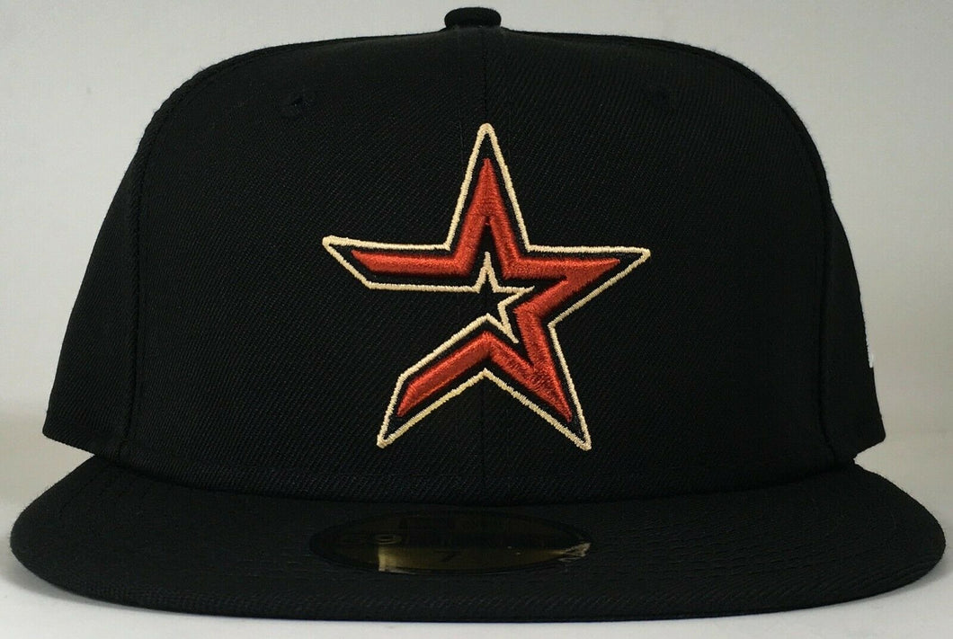 Houston Astros 59FIFTY Fitted New Era Black Brand New Ships Now !!!