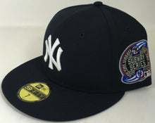 Load image into Gallery viewer, New York Yankees New Era 59FIFTY Fitted Subway Series Side Patch Navy Blue New !
