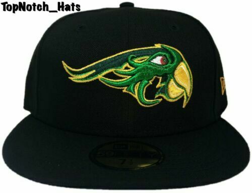 Los Pericos de Puebla Fitted LPMB New Era 59Fifty Bird Logo Green Yellow New !!!
